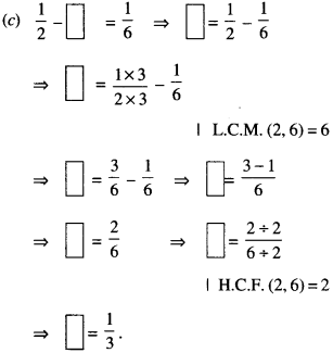 NCERT Solutions for Class 6 Maths Chapter 7 Fractions 109